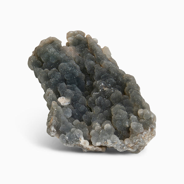 Dark Blue-Grey Chalcedony Crystal 10053 